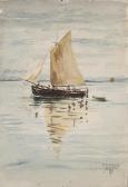 SCHIELE Egon Segelschiff Mit Spiegelungen SCHIELE Egon Segelschiff Mit Spiegelungen