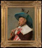 SCHLABITZ Adolf Gustav Playing Clarinet SCHLABITZ Adolf Gustav Playing Clarinet