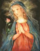 SCHMETZ-DIEHL Dora Madonna Mit Rose SCHMETZ-DIEHL Dora Madonna Mit Rose