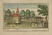 SCHMIDT Albrecht Elvinus "prospect In Der Au Bey München". SCHMIDT Albrecht Elvinus "prospect In Der Au Bey München".