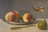 SCHOLDERER Otto Still Life With Peaches And Fig SCHOLDERER Otto Still Life With Peaches And Fig