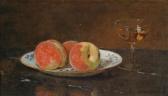 SCHOLDERER Otto Still Life With Peaches SCHOLDERER Otto Still Life With Peaches