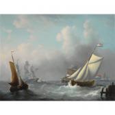 SCHOUMAN Martinus Sailing In Choppy Waters SCHOUMAN Martinus Sailing In Choppy Waters