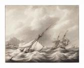 SCHOUMAN Martinus Shipping In Rough Seas SCHOUMAN Martinus Shipping In Rough Seas