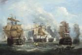 SCHOUMAN Martinus The English Flagship Venerable Engaging The Dutch Flagship Vrijheidat The Battle Of Camperdown, 11th October 1797; The Dutch Shipsstaten-generaal And Admiral De Vries To The Left And Rightrespectively SCHOUMAN Martinus The English Flagship Venerable Engaging The Dutch Flagship Vrijheidat The Battle Of Camperdown, 11th October 1797; The Dutch Shipsstaten-generaal And Admiral De Vries To The Left And Rightrespectively