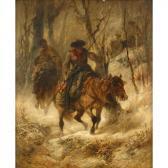 SCHREYER Adolf Cossacks On Horseback SCHREYER Adolf Cossacks On Horseback