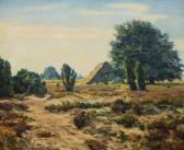SCHULZ-STRATHMANN Otto Sommerliche Heidelandschaft SCHULZ-STRATHMANN Otto Sommerliche Heidelandschaft