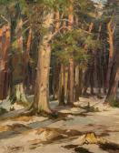 SCHUTZ Heinrich Winter Landscape. SCHUTZ Heinrich Winter Landscape.
