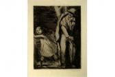 SCHWABE Randolph Old Man And A Girl SCHWABE Randolph Old Man And A Girl