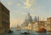 SCHWAN J Canal In Venice - View Of Santa Maria Della Salute SCHWAN J Canal In Venice - View Of Santa Maria Della Salute