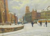SCHWARTZ Holm Snow Street Scene SCHWARTZ Holm Snow Street Scene