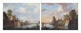 SCHWEICKARDT Hendrik Willem A River Landscape SCHWEICKARDT Hendrik Willem A River Landscape
