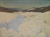 SCHWEITZER Moy Winter Landscape SCHWEITZER Moy Winter Landscape
