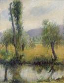 SCOTT Edith Alice View Of The French Countryside SCOTT Edith Alice View Of The French Countryside