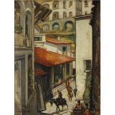 SCOTT William Edouard Haitian Street Scene SCOTT William Edouard Haitian Street Scene