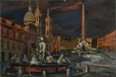 SDRUSCIA Achille Piazza Navona SDRUSCIA Achille Piazza Navona