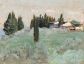 SEAILLES Charles Paul Octavie Paysage De Provence SEAILLES Charles Paul Octavie Paysage De Provence