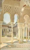 SEEL Adolf A Moorish Servant Girl In El Palacio De Los Leones SEEL Adolf A Moorish Servant Girl In El Palacio De Los Leones