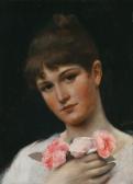 SEIFERT Alfred Lady With Roses SEIFERT Alfred Lady With Roses