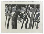 SEKINO Jun ichiro Chiryu, From Fifty-three New Stations Of The Tokaido SEKINO Jun ichiro Chiryu, From Fifty-three New Stations Of The Tokaido