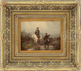 SELL Christian II Pair Of Military Scenes. SELL Christian II Pair Of Military Scenes.