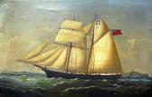 SEMPHIL Joseph Semphill , The Rossendale Of Barrow, Master Charles A. Renney, Oil On Canvas, Signed And Inscribed Belfast And With Ship's Name, 42cm X 66cm. Illustrated SEMPHIL Joseph Semphill , The Rossendale Of Barrow, Master Charles A. Renney, Oil On Canvas, Signed And Inscribed Belfast And With Ship's Name, 42cm X 66cm. Illustrated