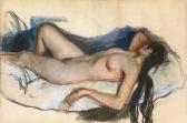 SEREBRIAKOVA Zinaida Yevgenievna Reclining Nude And Neskuchnoe SEREBRIAKOVA Zinaida Yevgenievna Reclining Nude And Neskuchnoe