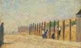 SEURAT Georges Ouvriers Enfonçant Des Pieux SEURAT Georges Ouvriers Enfonçant Des Pieux