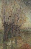 severin jules Pollard Willows Near A Brook severin jules Pollard Willows Near A Brook