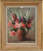 seward blanche Still Life Study Of Flowers In A Pottery Jug seward blanche Still Life Study Of Flowers In A Pottery Jug