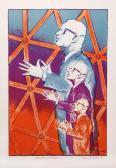 SEYFFERT Richard Portrait Of Buckminster Fuller SEYFFERT Richard Portrait Of Buckminster Fuller