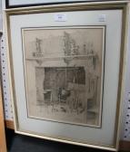 SEYMOUR Linsday J. Study Of A Fireplace SEYMOUR Linsday J. Study Of A Fireplace