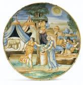 SFORZA DI MARCANTONIO Judith Et Holopherne Dans Un Paysage, Au Revers L'inscription Iuditta Hebrea La Saggia Casta E Forte 1547 SFORZA DI MARCANTONIO Judith Et Holopherne Dans Un Paysage, Au Revers L'inscription Iuditta Hebrea La Saggia Casta E Forte 1547