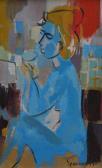 SGARAVATTI Guido Blue Girl SGARAVATTI Guido Blue Girl