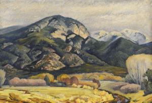 Martin Shaffer - Taos Mountain Landscape
