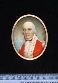 SHELLEY Samuel A Field Officer, Wearing Scarlet Coatee With White Facings, Silver Buttons Matching Epaulettes, White Waistcoat Frilled Chemise And Black Solitaire, His Hair Powdered And Worn En Queue. SHELLEY Samuel A Field Officer, Wearing Scarlet Coatee With White Facings, Silver Buttons Matching Epaulettes, White Waistcoat Frilled Chemise And Black Solitaire, His Hair Powdered And Worn En Queue.