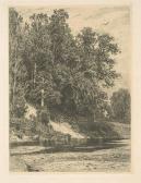 SHISHKIN Ivan Ivanovitch Mets Jõe Järsul Kaldal SHISHKIN Ivan Ivanovitch Mets Jõe Järsul Kaldal