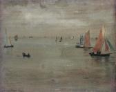 SICKERT Bernhard Bingen, On The Rhine SICKERT Bernhard Bingen, On The Rhine