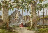 SICKERT Walter Richard A Young Girl At Prayer SICKERT Walter Richard A Young Girl At Prayer