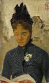 SIGNORINI Telemaco A Young French Girl SIGNORINI Telemaco A Young French Girl