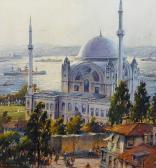 SILAS Ellis Luciano The Dolmabahce Mosque On The Bosphorous SILAS Ellis Luciano The Dolmabahce Mosque On The Bosphorous