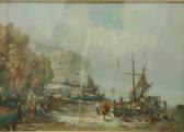 SIMONE de Giulio Marina Con Pescatore SIMONE de Giulio Marina Con Pescatore