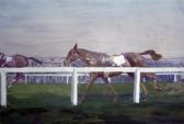 SIMPSON Charles Walter Riderless Horses After Beechers, Grand National SIMPSON Charles Walter Riderless Horses After Beechers, Grand National