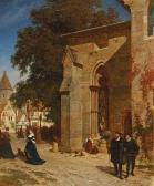 SINDING Otto Ludvig Vor Den Kirche SINDING Otto Ludvig Vor Den Kirche