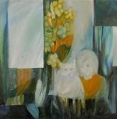 SITEN MARIA Girl With Cat In An Interior SITEN MARIA Girl With Cat In An Interior