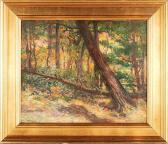 SITZMAN Edward R. O/c Woodland Scene SITZMAN Edward R. O/c Woodland Scene
