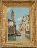 SKÅNBERG Carl Canal Scene From Rio Di San Barnaba, Venice SKÅNBERG Carl Canal Scene From Rio Di San Barnaba, Venice