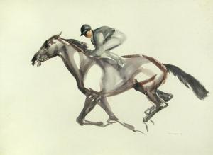 John Rattenbury Skeaping -  Going Down 