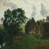 SKOVGAARD Niels Working At The Water Mill SKOVGAARD Niels Working At The Water Mill