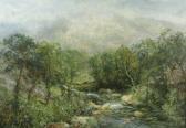 SLATER John Frederick Woodland River Landscape SLATER John Frederick Woodland River Landscape
